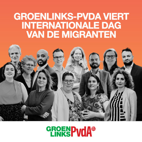 GroenLinks-PvdA viert internationale dag van de migranten