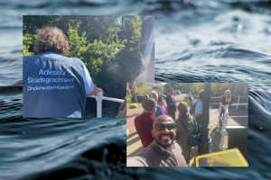 Werkbezoek met de waterschappen